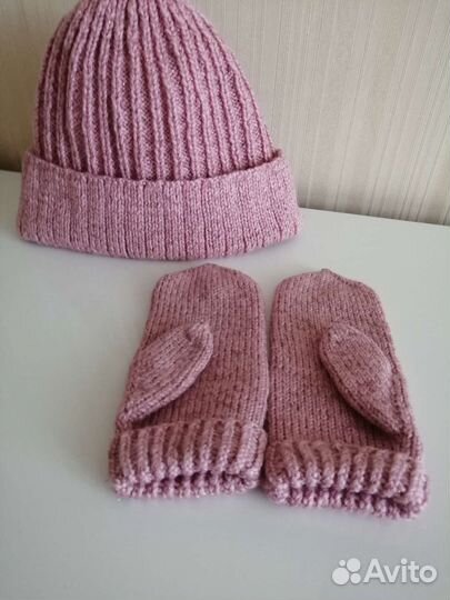 Набор шарф, шапка и варежки