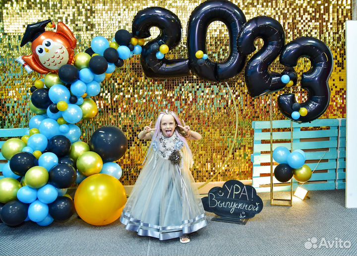 Вечернее платье в пол пышное