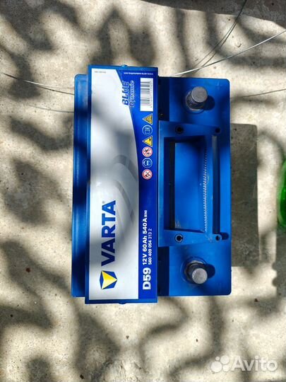 Аккумулятор varta Blue Dynamic (D59) 60 Ач 540 А о