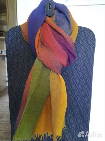 Палантин тонкая шерсть