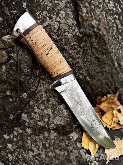 Нож охотничий ручной работы 