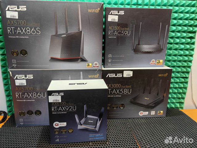 Wi-Fi роутеры Asus топовые купить в Москве | Электроника | Авито