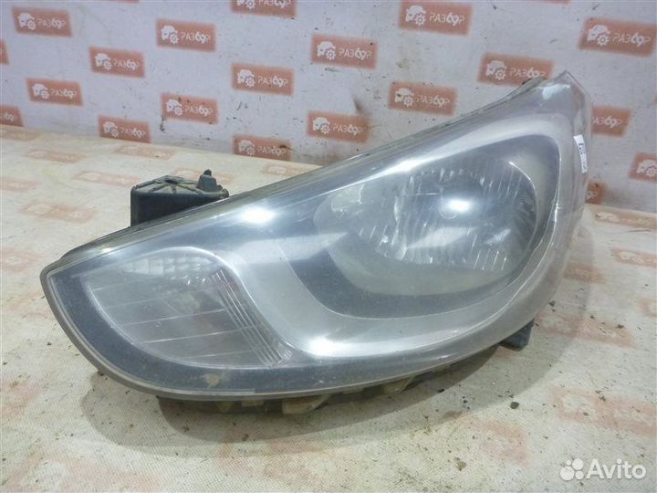 Фара левая Hyundai Solaris RB G4FA 2011