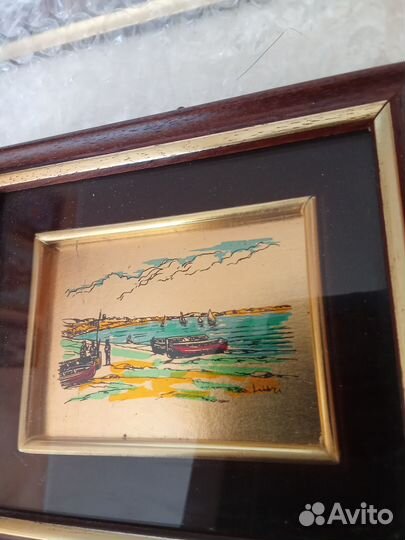 Картина Серебро Золото Италия