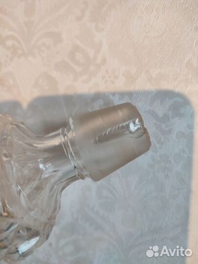 Графин штоф хрустальный СССР посуда