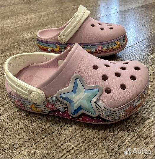 Crocs сабо для девочки с8 для мальчика с9
