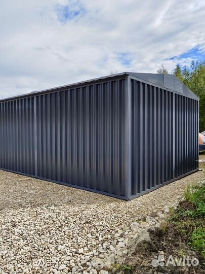 Сарай металлический