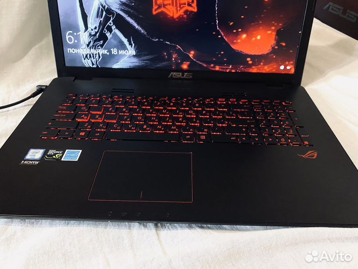 Игровой, GTX, мощный и быстрый ноутбук