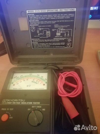 Мегаомметр Kyoritsu 3122