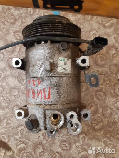 Компрессор кондиционера Kia Picanto 2 G4LA 2011