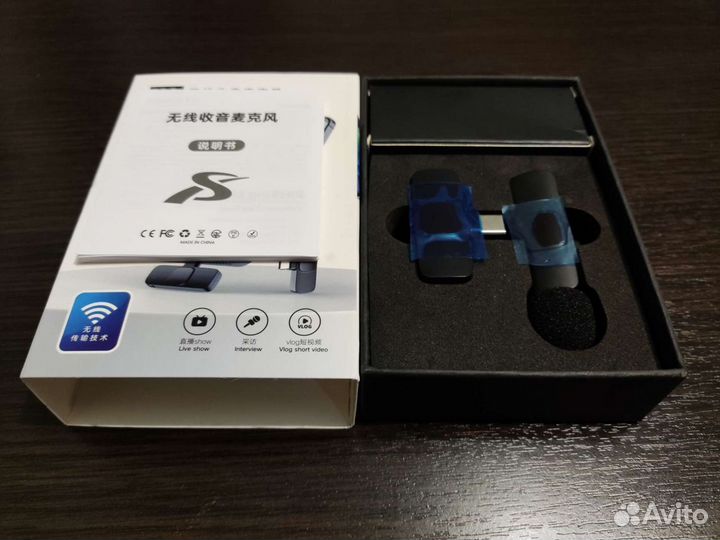 Микрофон петличный Bluetooth K8 Type-C