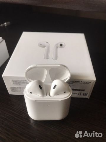 Беспроводные наушники apple airpods 2