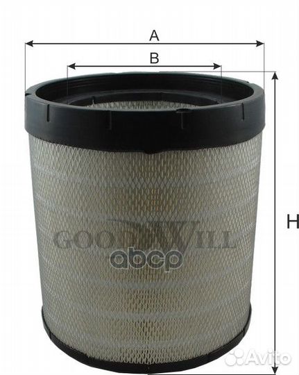 Фильтр воздушный AG1045 Goodwill