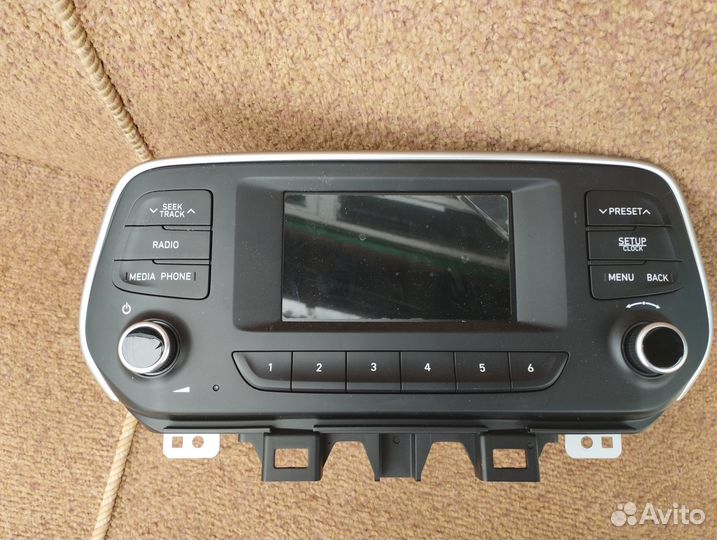 Штатная магнитола на Hyundai Tucson