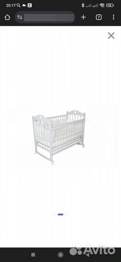 Кроватка детская