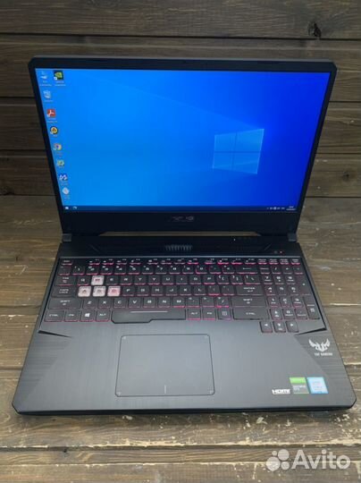 Asus TUF i5-9300h/GTX 1650/ssd 512g/120гц
