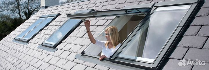 Мансардные окна факро