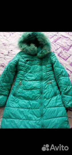 Куртка зимняя для девочки 146