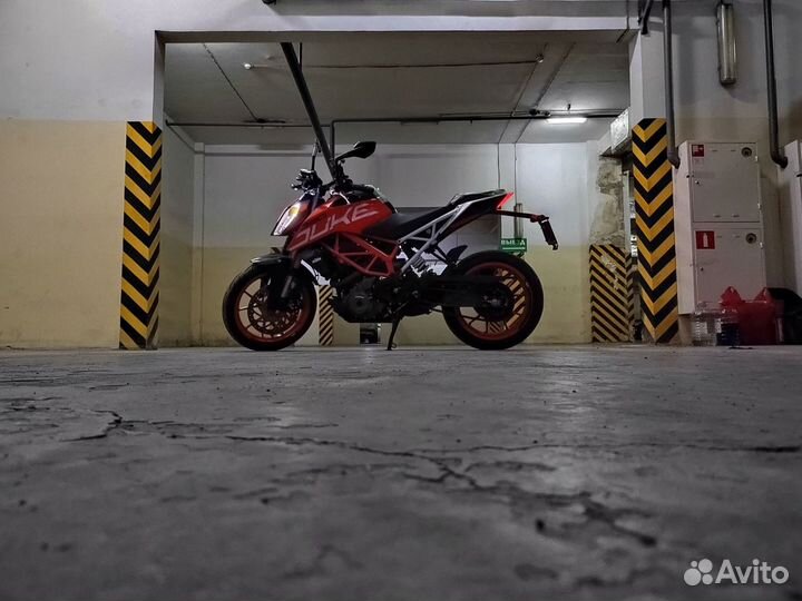 Беспробежный нэйкед байк KTM Duke 390 from Japan