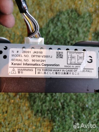 Монитор 28091JK01B Nissan Teana Teana J32 J32