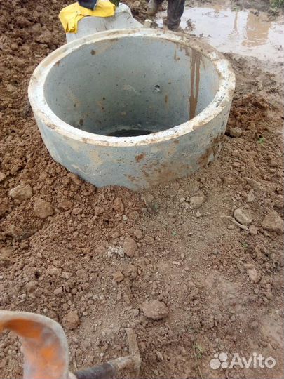 Копка колодцев септиков