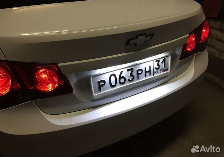 Подсветка номера Chevrolet Cruze Aveo Spark Camaro