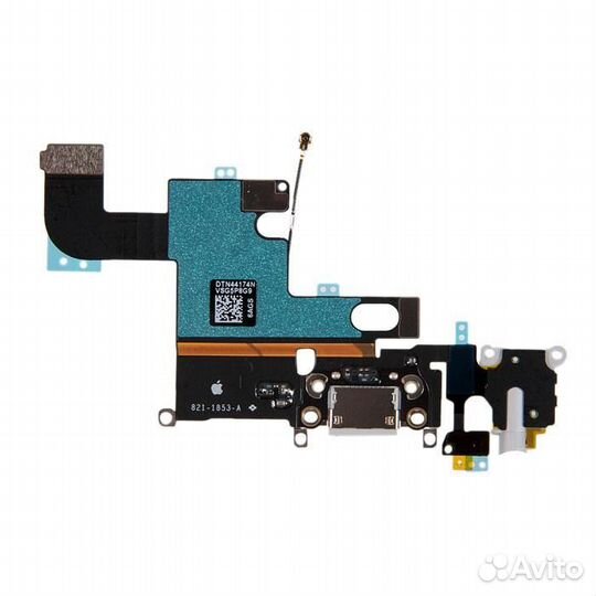 Шлейф с разъёмом зарядки,микрофоном, гарнитуры и а