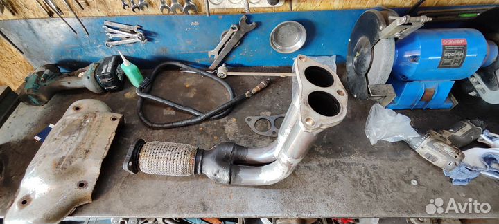 Выпускной коллектор 4-2-1 для G4GC Ceed Ed