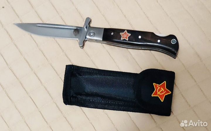 Сувенирный нож финка раскладной