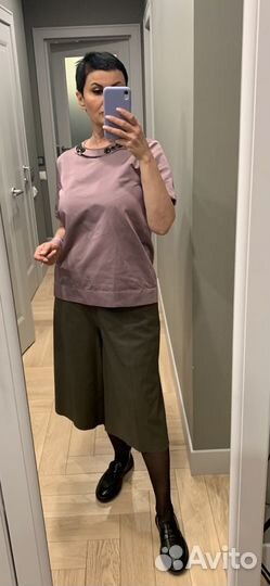 Кюлоты кожаные Weekend Max Mara