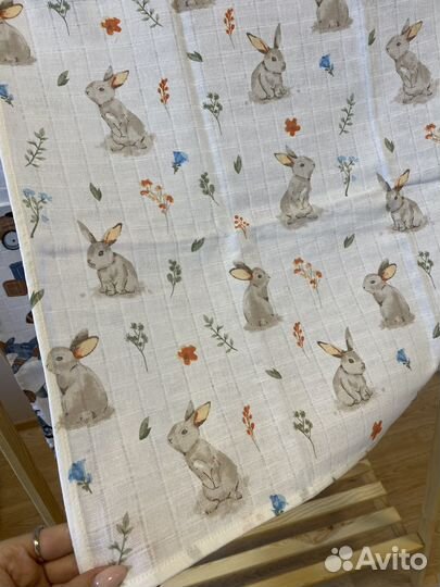 Муслиновые пеленки новые