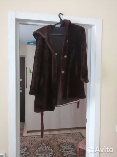 Мутоновый полушубок