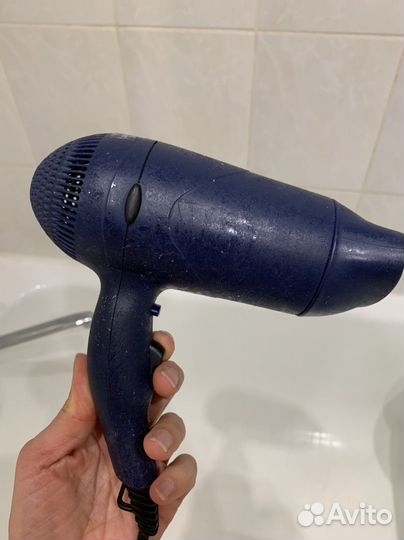 Фен Rolsen HD-2010, компактный, 1400Вт