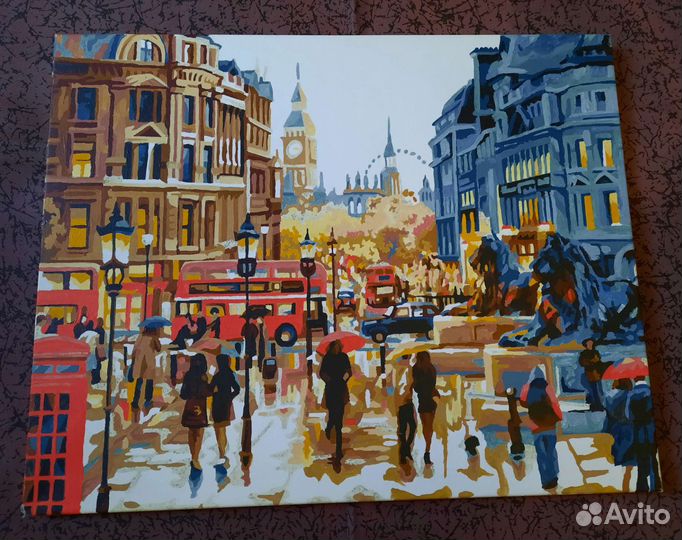 Картина по номерам «Осень в Лондоне», 7C-0017