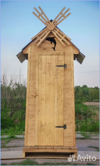 Дачный туалет домик XAX