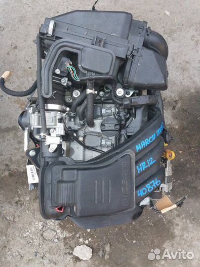 Двигатель Nissan March K13 HR12DE 2013