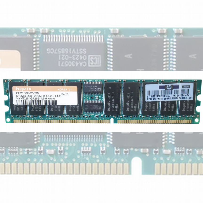 [261584-001] Оперативная Память Hp Ddr 512mb 261584-001