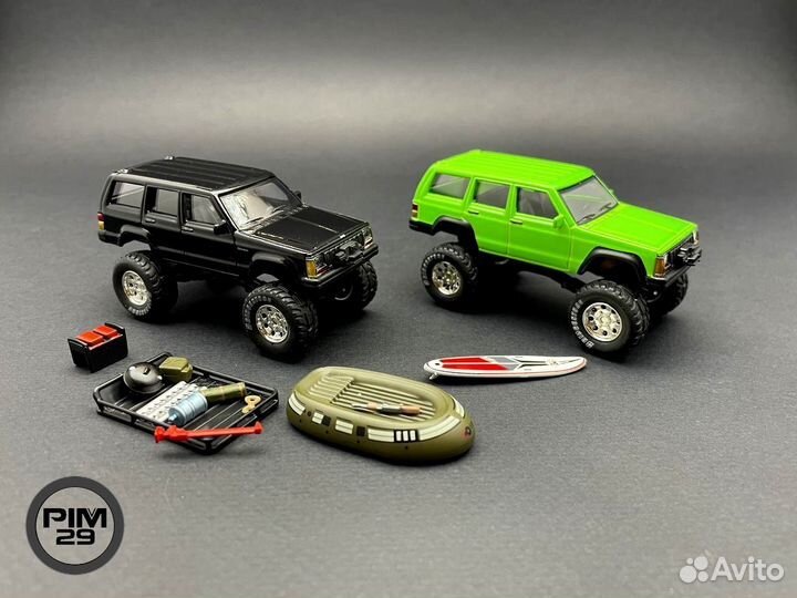 Модели авто Jeep Cherokee Xcartoys 1/64