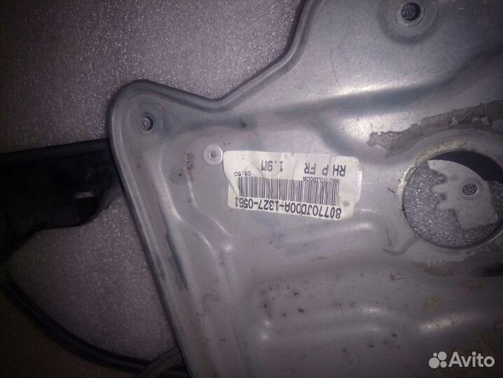 Стеклоподъемник передний Nissan Qashqai J10