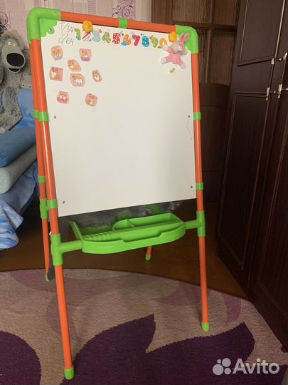 Мольберт детский двухсторонний
