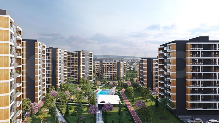 2-к. квартира, 55 м² (Грузия)