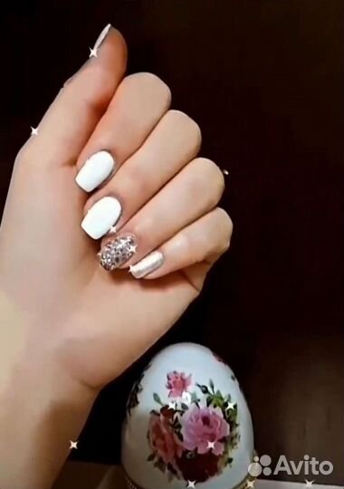 Наращивание, шллак, маникюр