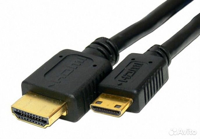 Hdmi-кабель minihdmi-hdmi 19M/19M 1.8 метра, v1.4