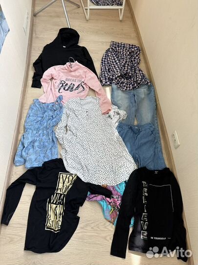 Летние вещи пакетом на девочку