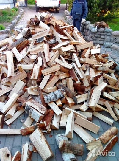 Дрова качественные от 1 куба любых пород древесины