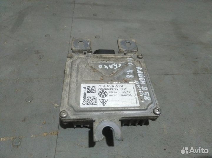 Блок управления топливным насосом Porsche Cayenne