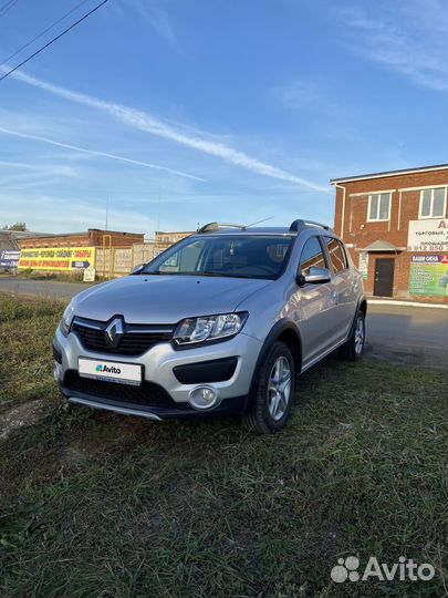 Renault Sandero Stepway 1.6 МТ, 2017, 102 000 км