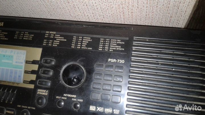 Синтезатор Yamaha PSR-730