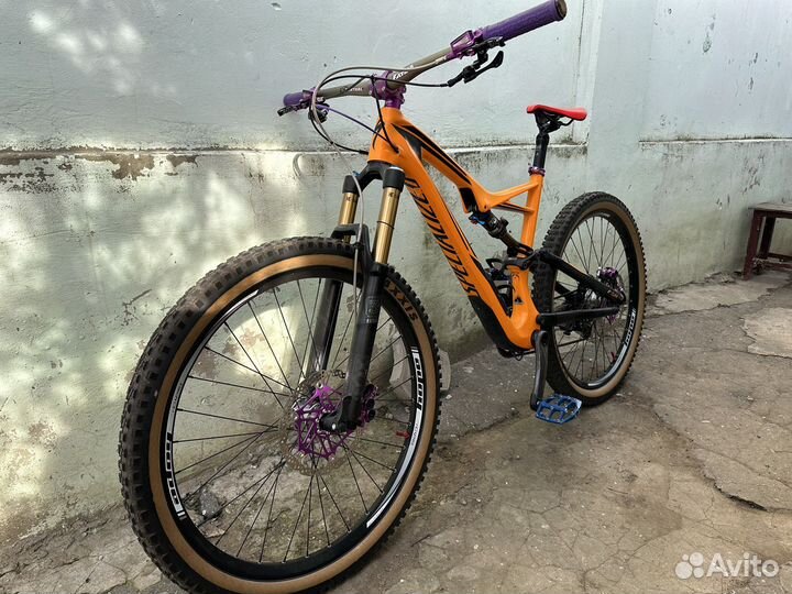 Велосипед specialized stumpjumper carbon 27,5 L