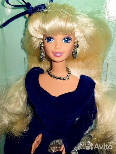 Барби Barbie Winter Velvet Аvon Ехсlusivе 1995